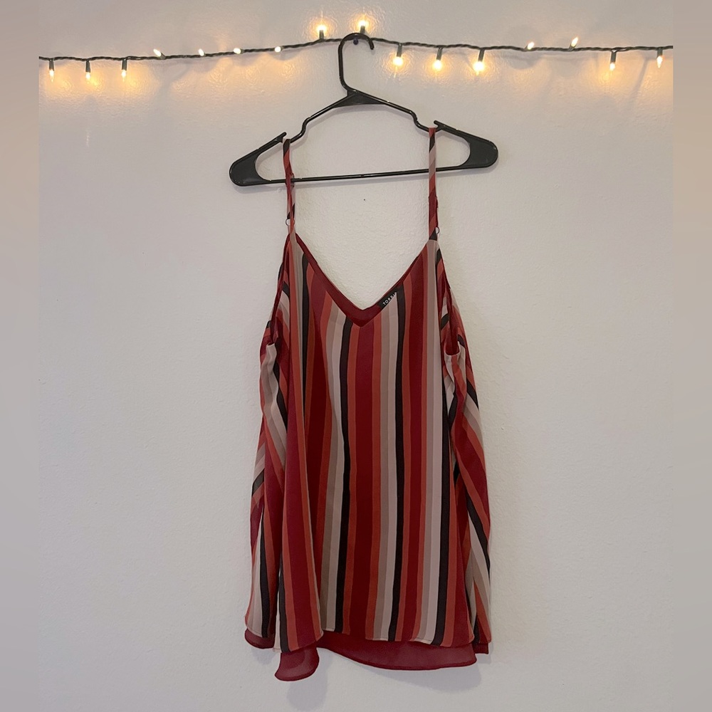 Super cute Warm Stripped Tank from Torrid!